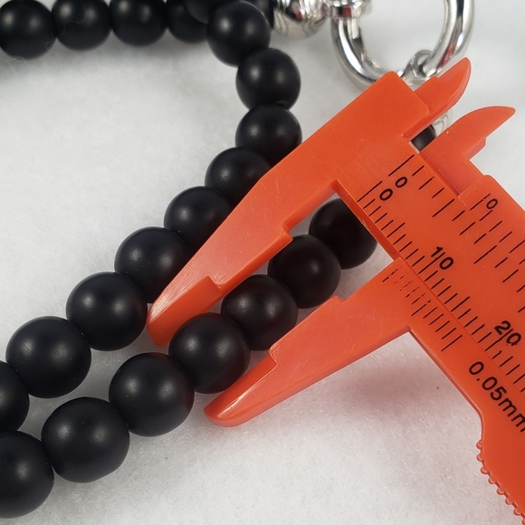 17" Black Seed Necklace - Picture 6 of 6